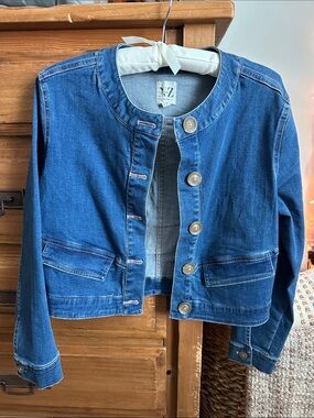 NIC+ZOE Denim Jacket in Medium Blue